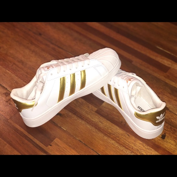 white adidas shell tops